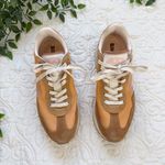 Bimba Y Lola Lifestyle Panelled Sneakers Sz 38 / US 7.5 Brown Photo 1