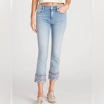 Driftwood  Colette Aztec embroidered crop jeans Photo 1