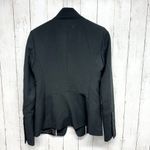 Ann Taylor Loft Women's 0 Single Button Blazer Long Sleeve Career Office Black Photo 3
