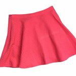 Hot Pink Heart Flare Style Skater Mini Skirt W Photo 3