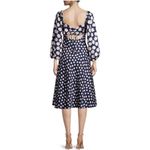 New! Sachin & Babi Melody Floral Crepe Midi Dress Sz‎ 10 $425 Blue Photo 3