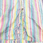 Collections, Etc. Vintage Rainbow Chambray House Coat Mumu Size XXL Photo 8