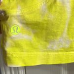 Lululemon EUC  All Yours Crop Tank *Yellow Tie Dye Size 6 Photo 6