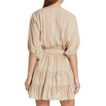Ramy Brook  Tan Beige Zander Mini Dress Size Medium Photo 1