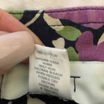 Loft Ann Taylor ‎ purple floral skirt Women’s Size 2 Flowers Photo 4