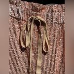 CBR Sequined Rose Gold Jogger Pants NWT Size M Photo 5