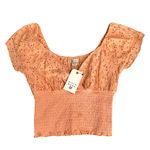 Billabong NEW Beach Bird Cropped Top Size Medium Photo 4