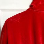 Saks 5th Avenue VTG Saks Fifth Avenue Orange Velour Long Sleeve Zip Front Collar Jumpsuit, sz. L Photo 11