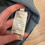 Free People NWT  Bo Dress Indigo Blue Denim Shirt Long Sleeve Size L Photo 4