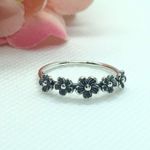 Blooming Five Flower Ring | Size 8 Silver Photo 7