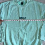 Urban Outfitters Bdg  Mint Green Oregon Mountains Embroidered Crewneck Sweatshirt Photo 3