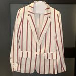 H & M women's striped  Blazer Photo 0