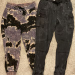 Vintage Havana Women's Joggers Bundle: Joy Lab Acid Wash Joggers &  Joggers, M Photo 0