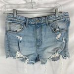 Eunina Super High Rise Cut Off Shorts Size Medium Photo 0