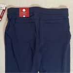 Dress Barn   | NWT Navy Blue Signature Fit Skinny Pull-On Pants | Size 12 Photo 5