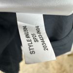 Madewell Flutter Sleeve Button Front Mini Dress Poplin Black Relaxed XS NWT Photo 11