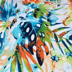 Sophie A. Tropical Hawaiian Colorful Knee Length Casual Beachy Tank Dress Size L Size L Photo 2