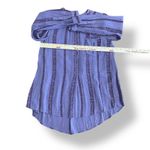 Free People  Shibori Magic Mountain Mist Top Womens Size XS‎ Purple Photo 3