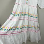 Simply Southern Maxi Dress Womens XXL White Embroidered Turtle Flowers Boho New Photo 6