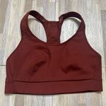 Athleta Hustle II Bra in Rust, Size 34B/C Photo 0