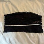 PINK - Victoria's Secret Like New  Sequin Bling Black Fashion Show Bandeau Bra Top Photo 1