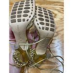 Bottega Veneta Stretch Lace-Up Sandal Metallized mesh and leather sandals Photo 7