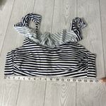 Vineyard Vines Striped Ruffle Bikini Top Photo 1