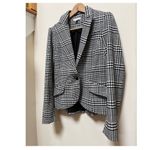 Maison d' Amelie Gingham Plaid One Button Pocket Blazer Size Medium Multiple Photo 5