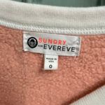 Sundry  For Evereve Size 0 Crewneck Sweatshirt Pullover Colorblock Preppy Casual Photo 1