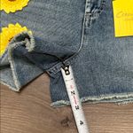 Circus by Sam Edelman Circus NY by Sam Edelman High Rise Crochet Patch Frayed Hem Denim Shorts Size 26 Photo 8