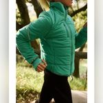 Free People NWOT FP Movement Gathering Storm Run Puffer - green combo - XS Photo 5