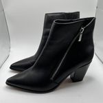 Paige EUC   Lia Bootie - Black leather ankle boots size 8 Photo 4