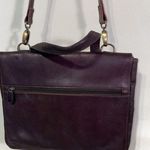 BOULDER RIDGE Full Grain COWHIDE Leather Bag Crossbody Purse Tote Brown Photo 1