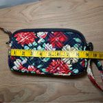 LUG Quilted RFID Convertible Crossbody Coupe 2 NWOT Travel Vacation Floral Print Blue Photo 8