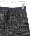 Robbi & Nikki Black Metallic Lace Mini Skirt Women’s Size Large NWT Photo 4
