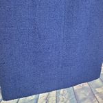 J.Crew SOPHIA SLEEVELESS MIDI DRESS IN TWEED DARK EVENING NAVY WOMENS Photo 9