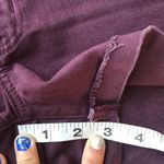 American Eagle AEO Maroon Super Stretch Hi-Rise Shortie Short Photo 4