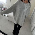 ZARA Grey Oversized Sweater Photo 0