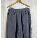 Poetry  Joggers 16 Gray Linen Blend Pockets Elastic Waist Lagenlook Photo 10