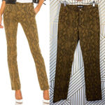 Pam & Gela Seamed Snake Baby Boot Cut Pants Chai Photo 1