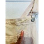 Levi's  Beige Light Pink Square Neck 100% Cotton Hendrix Denim Dress Size Medium Photo 4