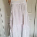 70F/21C Womens White Textured Ruffle Sleeve Casual Mini Dress M Size M Photo 0