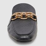 Dolce Vita Solina Metal Accent Loafer Mules Black Size 7.5 Photo 2