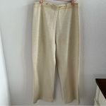 St. John Sport Cream Santana Knit Pants Medium Photo 13