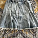 Free People  chain of command denim mini dress size XS Photo 1