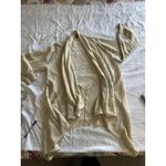 Cal style Crochet Knit Open Front Cardigan Kimono Size 2x Boho Lagenlook Tan Photo 2