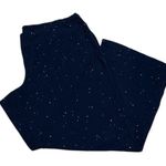 Soma Cool Noght Navy Pajama Pants PJ Gold Star Print XL Blue Photo 0
