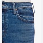 MOTHER Denim MOTHER THE SCRAPPER CUFF ANKLE FRAY IN SMASHING BANJOS BUTTON FLY HI RISE SZ 25 Photo 2