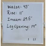 The Limited Women's Pants Size 20W Black Animal Snakeskin Print Pockets Straight Photo 8