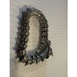 SOLID METAL CHINESE DRAGON BRACELET UNISEX GIFT. Silver Photo 2